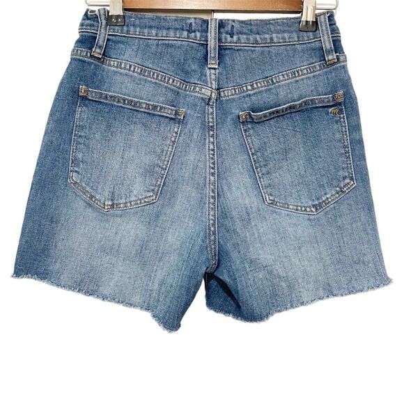 Madewell Medium Wash High Rise Denim Jean Shorts 25 Everyday Preppy Essentials - Picture 2 of 9